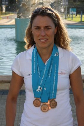 Daliah Kiefer nahm an den Masters-Weltmeisterschaften der Schwimmer im australischen Perth teil