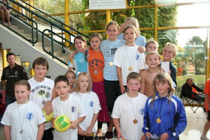 Die kleinen Schwimmer des SC Villingen waren in Herrenberg die Grten