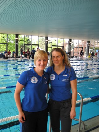 Tina Matt (links) und Daliah Kiefer vom SC Villingen schlugen sich gut bei den Deutschen Masters-Meisterschaften der langen Strecken in Uelzen