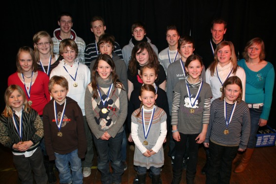 Seine Vereinsmeister 2008 ehrte der Schwimm-Club Villingen bei einer Feierstunde in der Scheuer des Jugendhauses